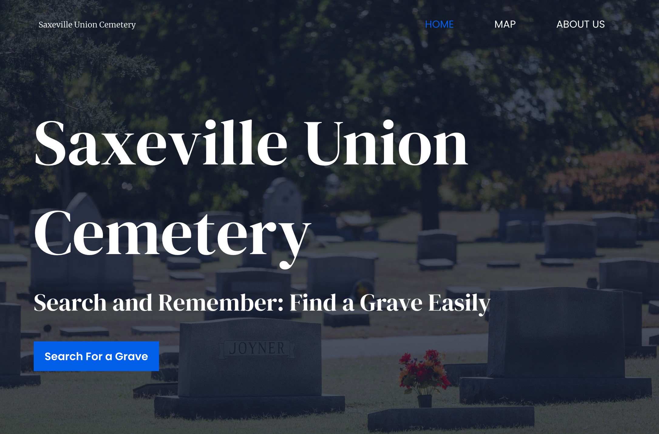 Saxeville Union Cemetery Site Thumbnail